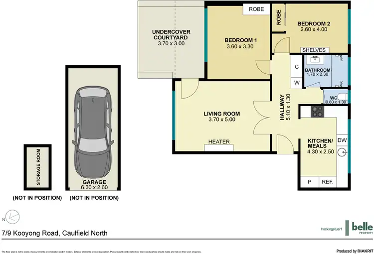 Floorplan of Homely apartment listing, 7/9 Kooyong Road, Caulfield North VIC 3161