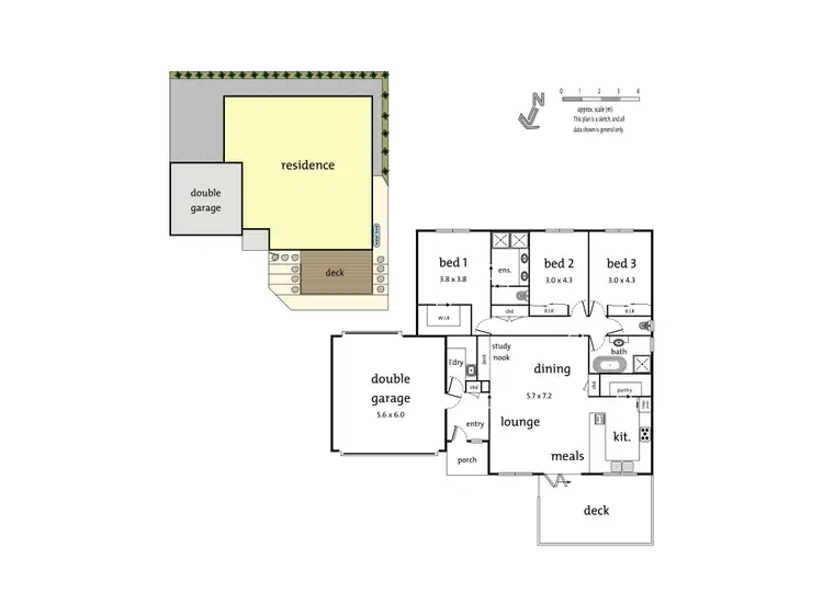 Floorplan of Homely unit listing, 7A Glen Dhu Road, Kilsyth VIC 3137