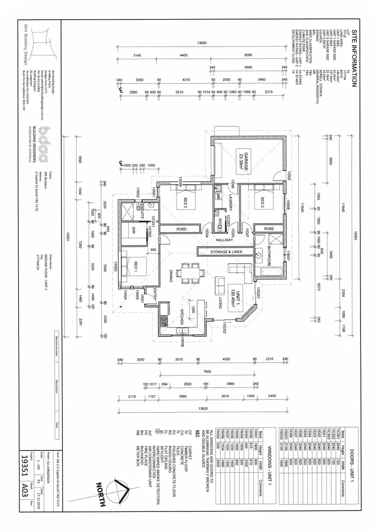 Floorplan of Homely unit listing, 1/2 Capital Court, Sorell TAS 7172
