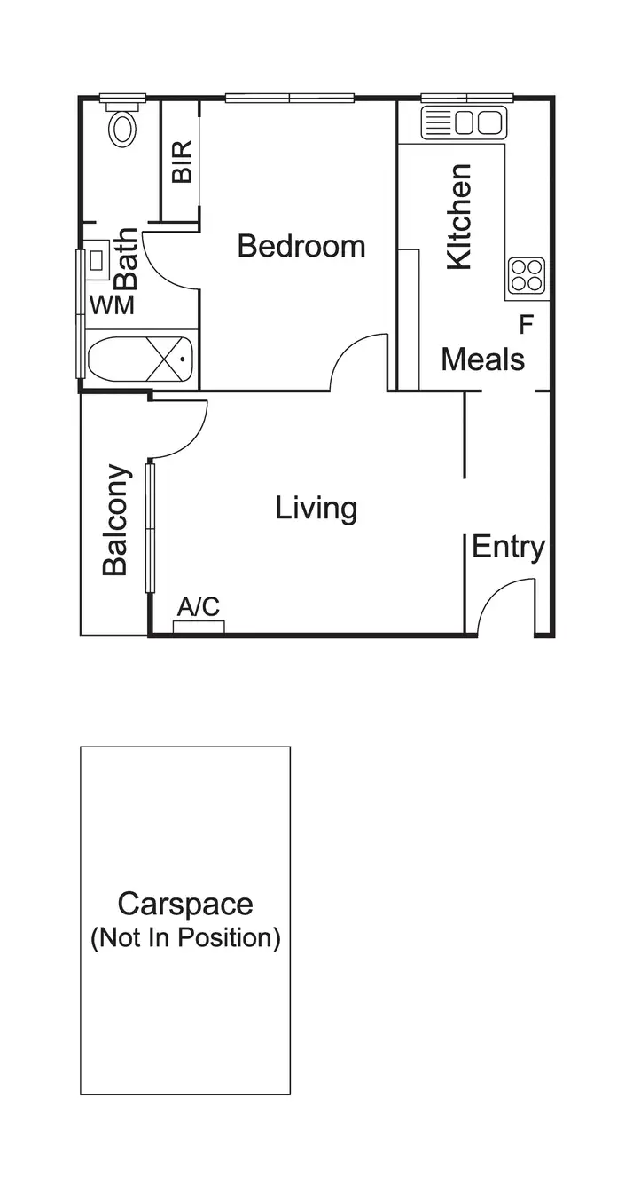 Floorplan of Homely apartment listing, 6/26 Shepparson Avenue, Carnegie VIC 3163