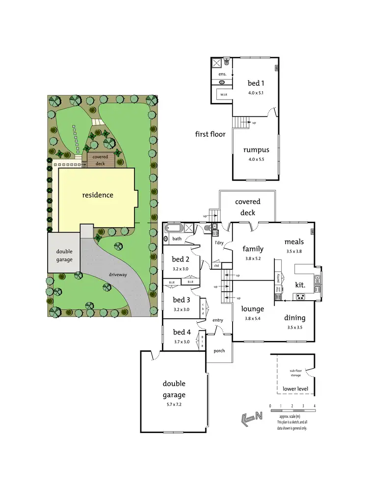 Floorplan of Homely house listing, 19 Red Plum Place, Doncaster East VIC 3109