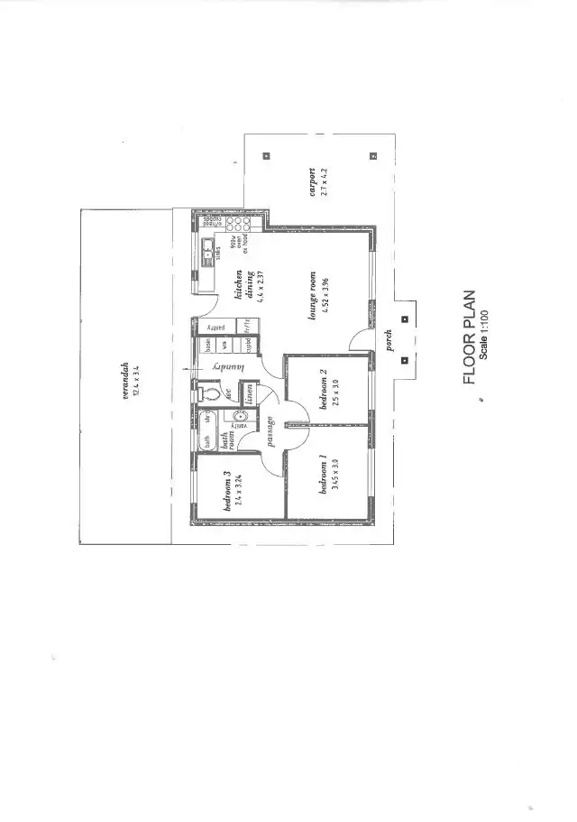Floorplan of Homely house listing, 34 Kurrajong Circle, Glen Iris WA 6230