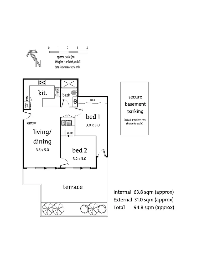 Floorplan of Homely apartment listing, 10/927-929 Doncaster Road, Doncaster East VIC 3109