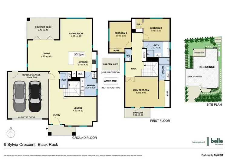Floorplan of Homely house listing, 9 Sylvia Crescent, Black Rock VIC 3193