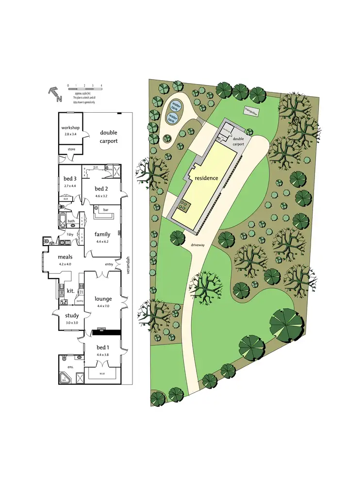 Floorplan of Homely house listing, 2 Tadstan Place, Donvale VIC 3111
