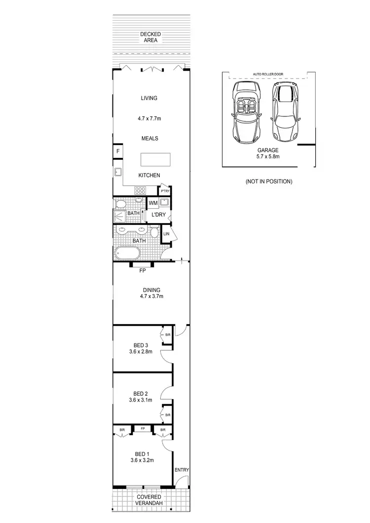 Floorplan of Homely house listing, 58 Argyle Street, Moonee Ponds VIC 3039