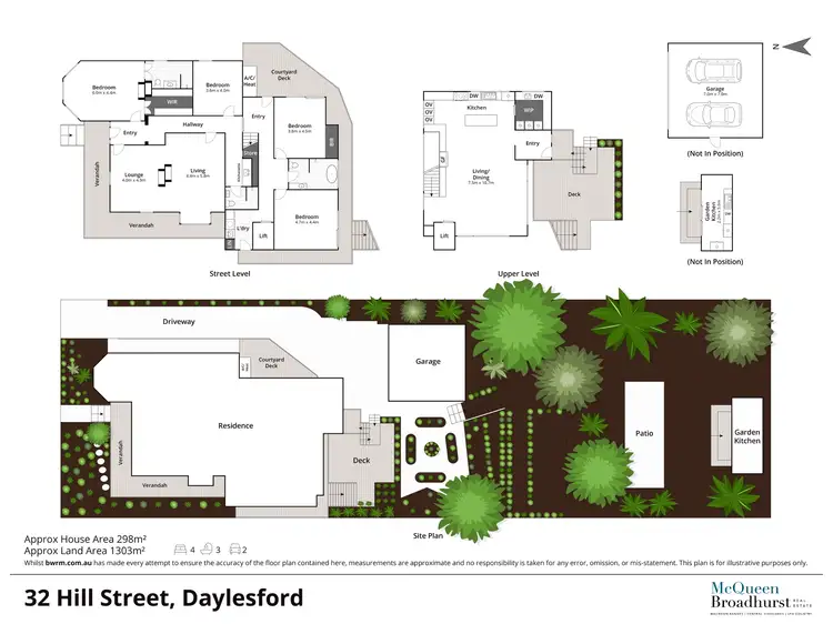 Floorplan of Homely house listing, 32 Hill Street, Daylesford VIC 3460