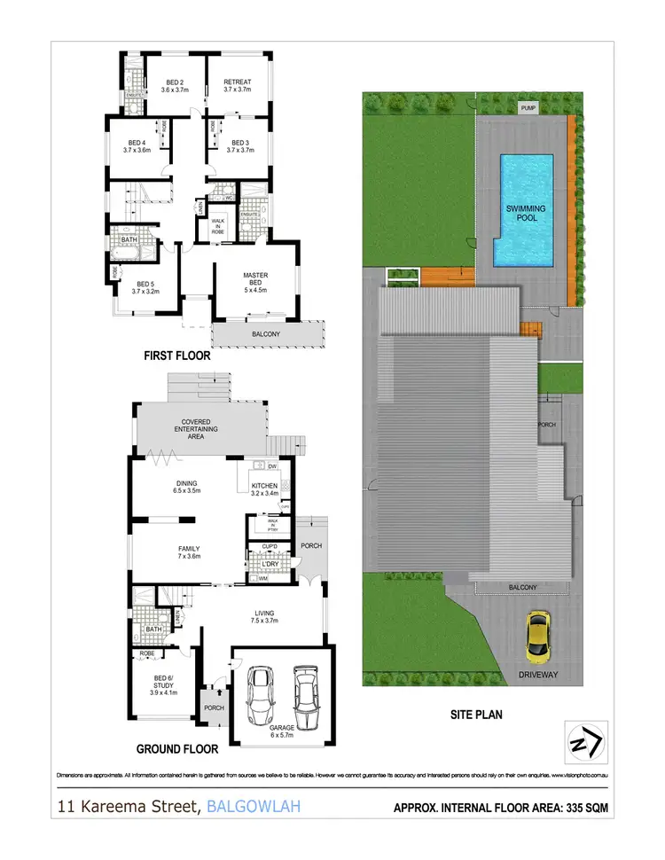 Floorplan of Homely house listing, 11 Kareema Street, Balgowlah NSW 2093