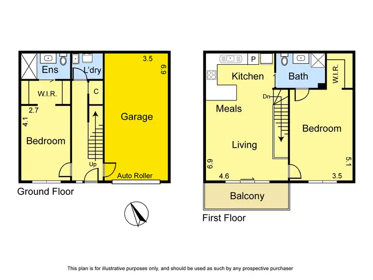 Floorplan of Homely townhouse listing, 16/98 - 116 Main Road, Lower Plenty VIC 3093