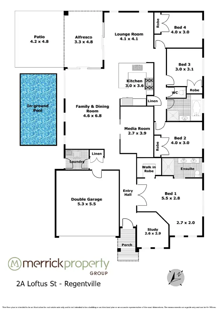 Floorplan of Homely house listing, 2a Loftus Street, Regentville NSW 2745