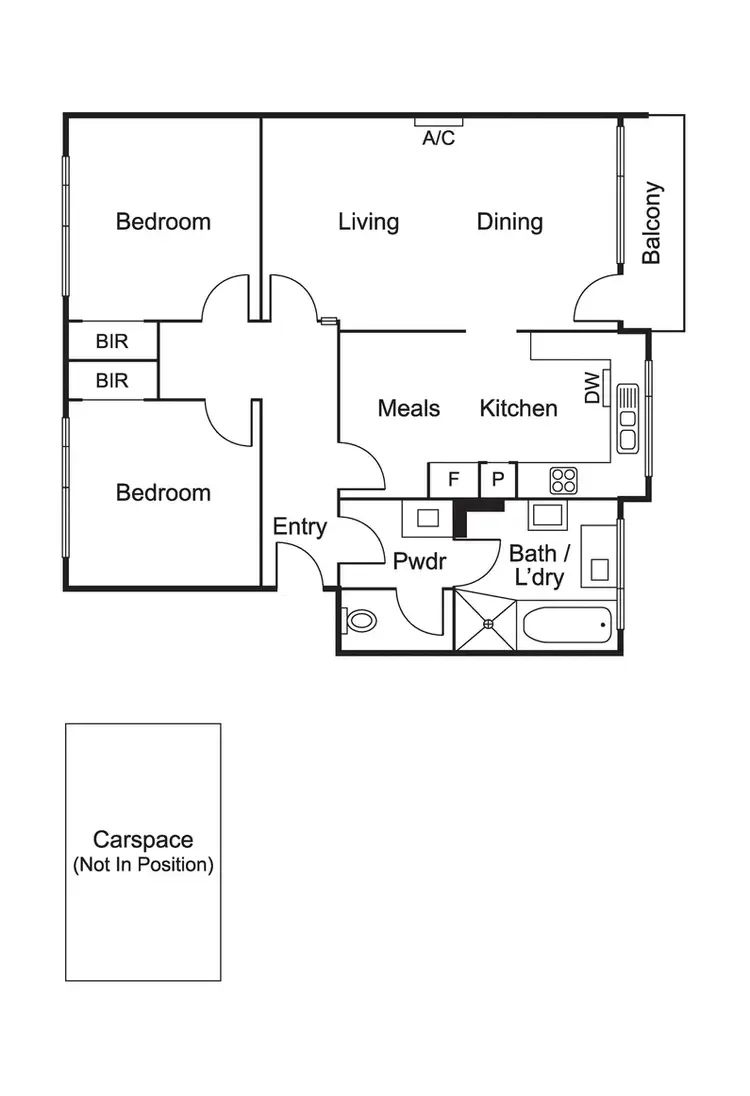 Floorplan of Homely apartment listing, 4/18 Roselea Street, Caulfield South VIC 3162