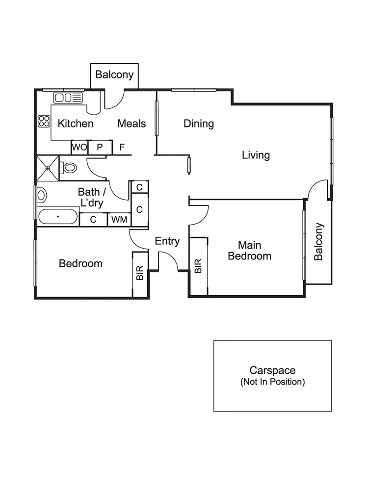 Floorplan of Homely apartment listing, 7/51 Khartoum Street, Caulfield North VIC 3161