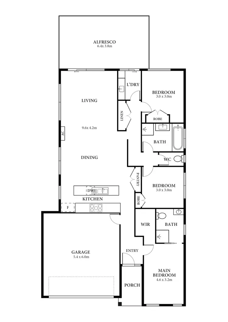 Floorplan of Homely house listing, 7 Patton Street, Doreen VIC 3754