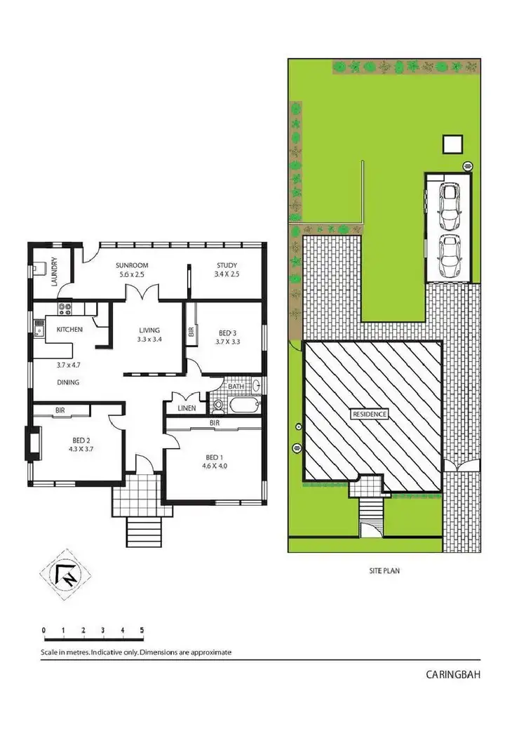 Floorplan of Homely house listing, 21 Flide Street, Caringbah NSW 2229