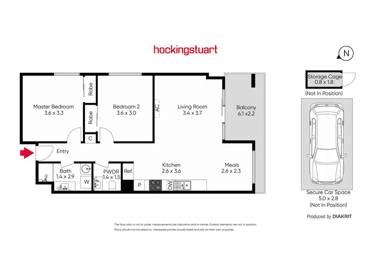Floorplan of Homely unit listing, Level 1 10/8 Ebdale Street, Frankston VIC 3199