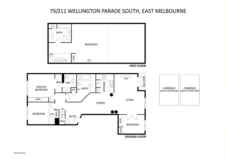 Floorplan of Homely apartment listing, 79/211 Wellington Parade South, East Melbourne VIC 3002