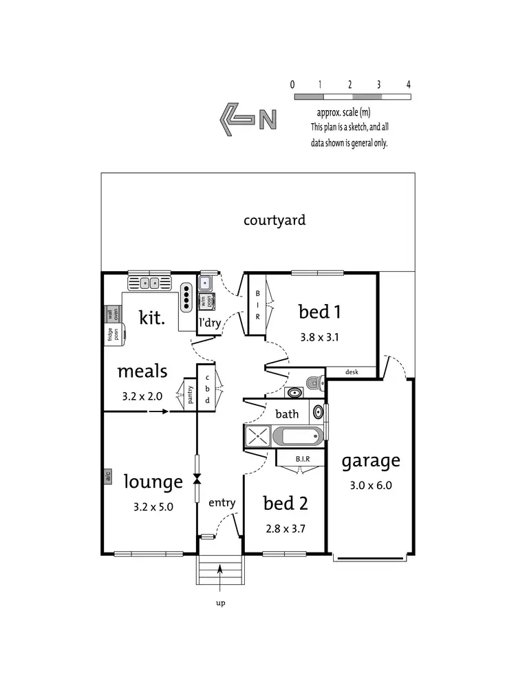 Floorplan of Homely unit listing, 3/5-7 Arlington Street, Ringwood VIC 3134