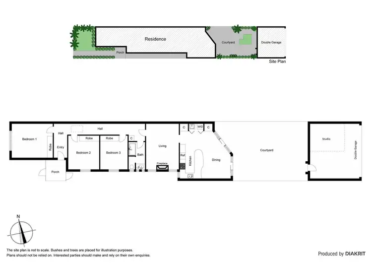 Floorplan of Homely house listing, 6A Balston Street, Balaclava VIC 3183