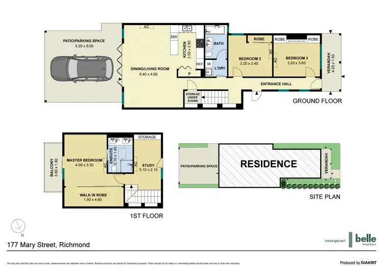Floorplan of Homely house listing, 177 Mary Street, Richmond VIC 3121