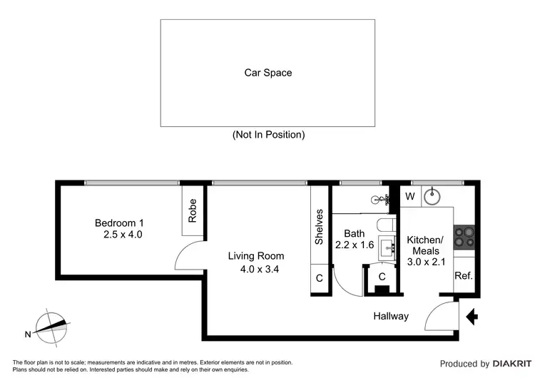Floorplan of Homely apartment listing, 4/1 Ellesmere Road, Prahran VIC 3181
