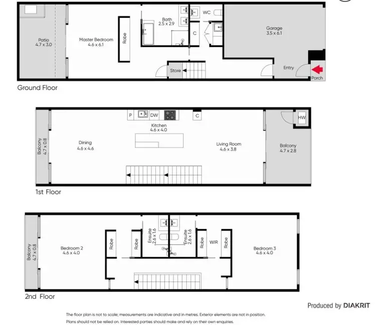 Floorplan of Homely house listing, 17B Balmoral Place, South Yarra VIC 3141