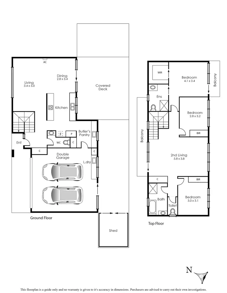 Floorplan of Homely house listing, 4/52 Nepean Highway, Aspendale VIC 3195