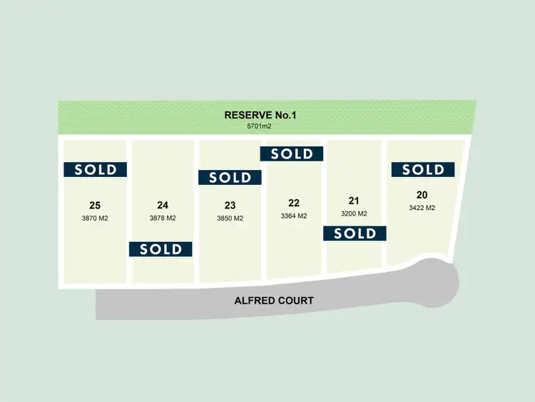 Floorplan of Homely land listing, Stage 7B Yellow Gums Estate, Ocean Grove VIC 3226