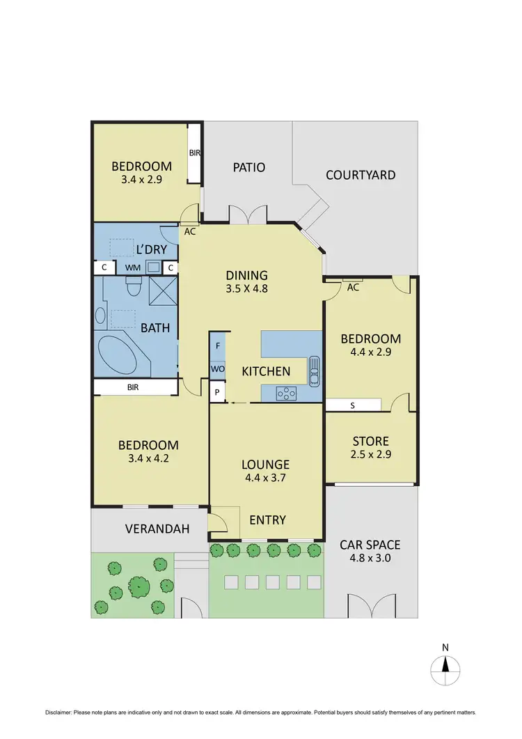 Floorplan of Homely unit listing, Address available on request