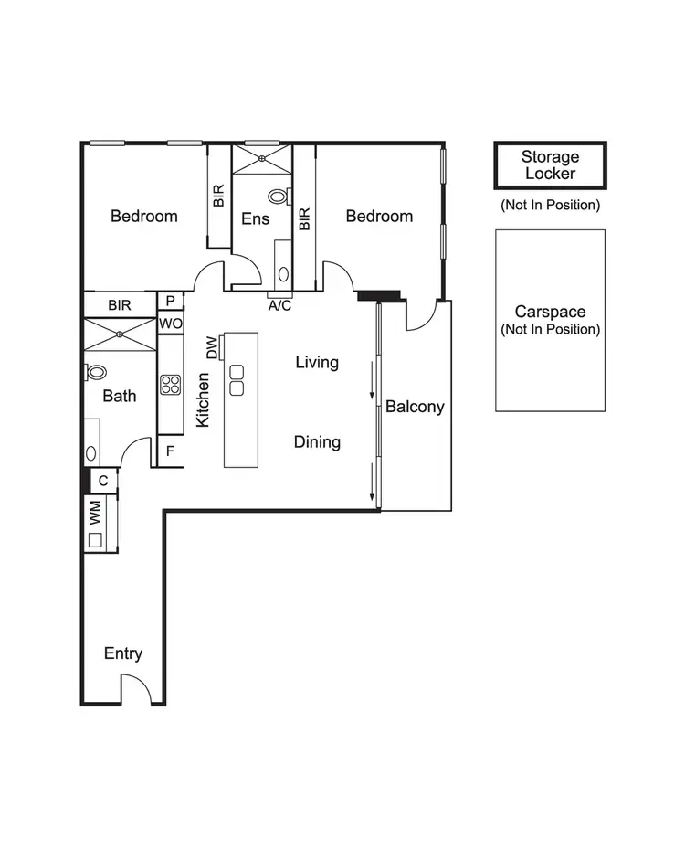 Floorplan of Homely apartment listing, 101/3-9 Elliott Avenue, Carnegie VIC 3163