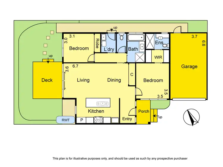 Floorplan of Homely unit listing, 3/16 Railway Road, Briar Hill VIC 3088