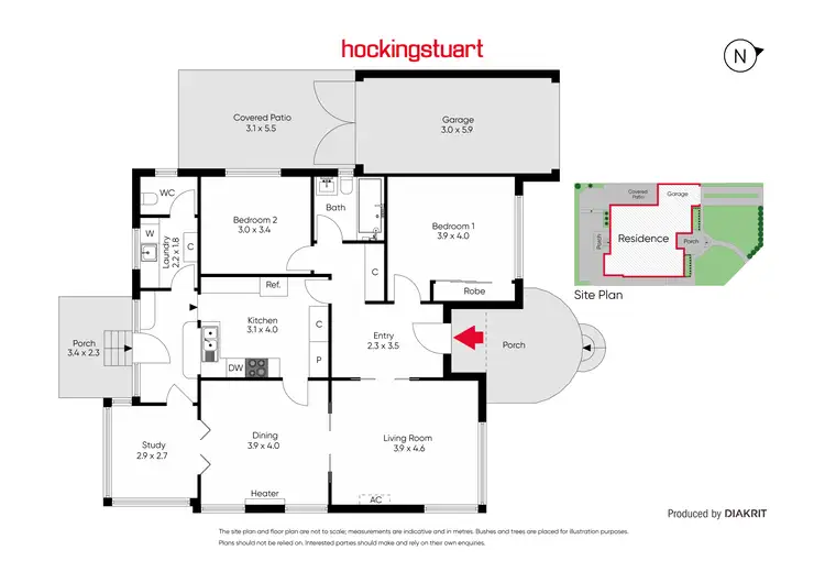 Floorplan of Homely house listing, 17 Rubicon Street, Reservoir VIC 3073
