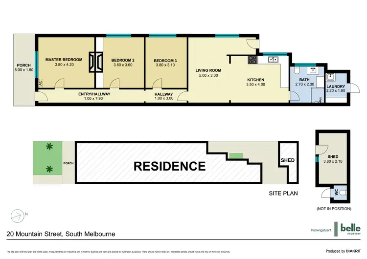 Floorplan of Homely house listing, 20 Mountain Street, South Melbourne VIC 3205
