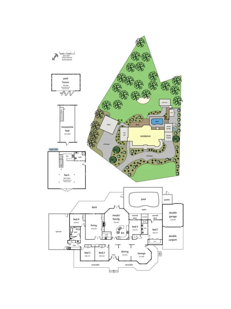 Floorplan of Homely house listing, 1 Sky View, Wonga Park VIC 3115