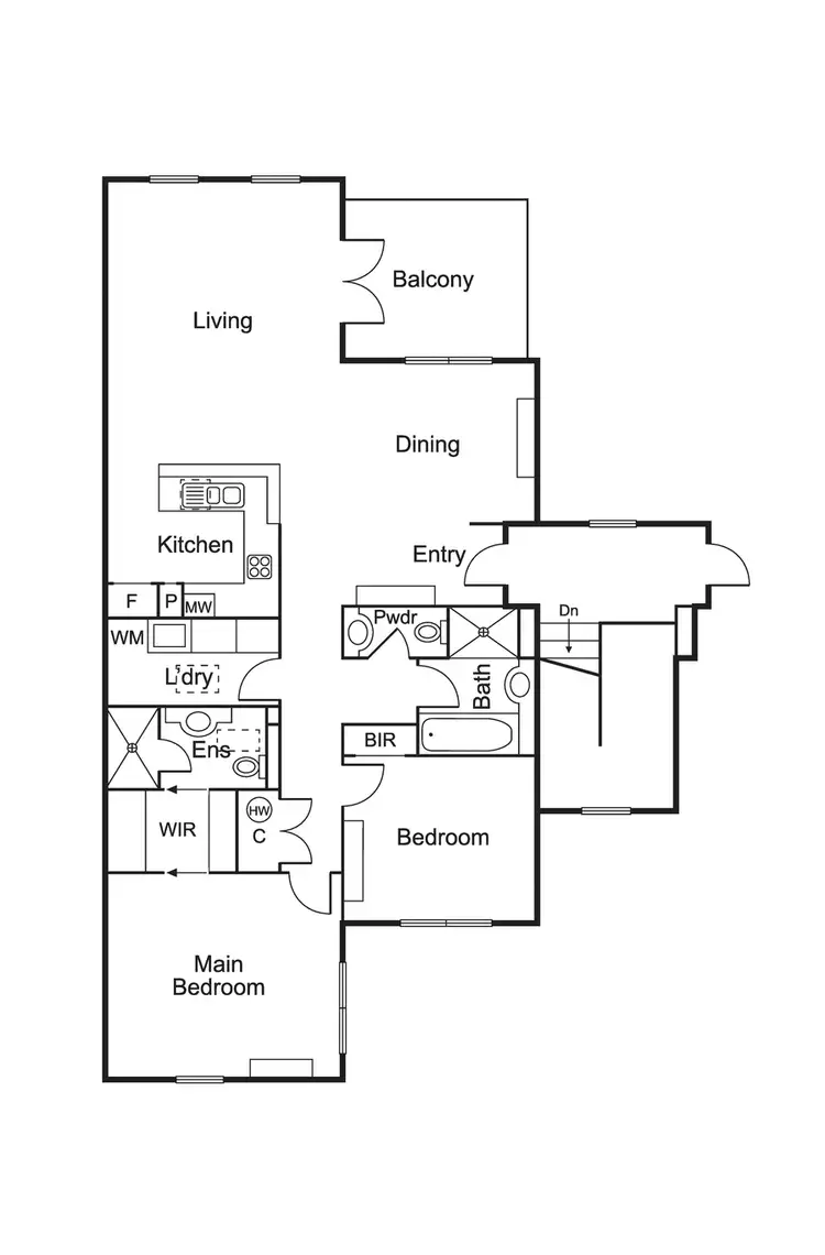 Floorplan of Homely apartment listing, 3/2 Younger Avenue, Caulfield South VIC 3162