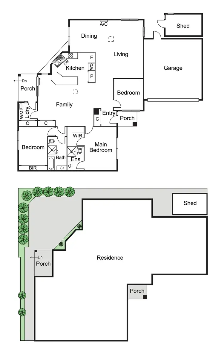 Floorplan of Homely unit listing, 2/21 Turner Avenue, Glen Huntly VIC 3163