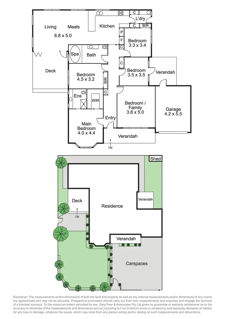 Floorplan of Homely house listing, 1 George Street, Bentleigh East VIC 3165