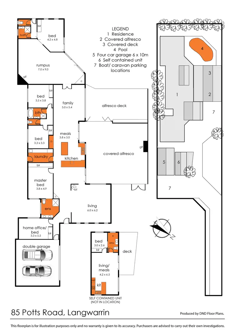 Floorplan of Homely house listing, 85 Potts Road, Langwarrin VIC 3910