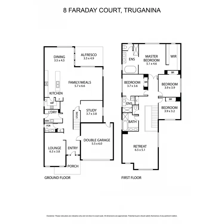 Floorplan of Homely house listing, 8 Faraday Court, Truganina VIC 3029
