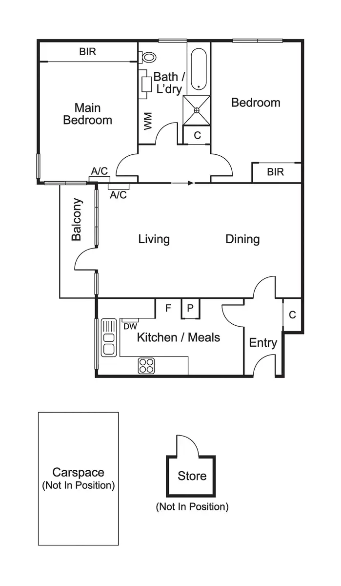Floorplan of Homely apartment listing, 15/240 Wattletree Road, Malvern VIC 3144