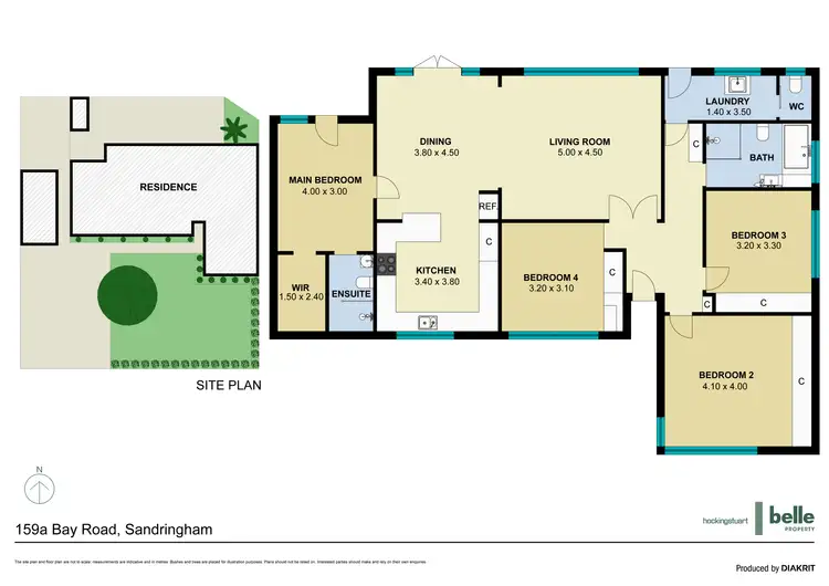 Floorplan of Homely house listing, 159a Bay Road, Sandringham VIC 3191