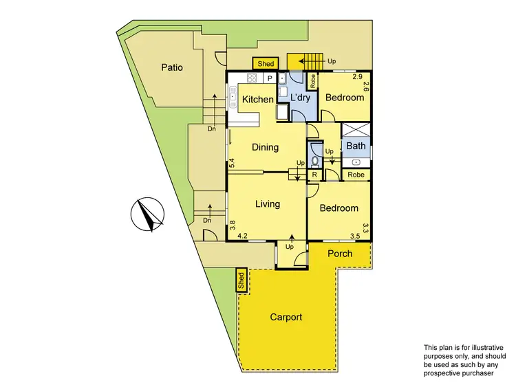 Floorplan of Homely house listing, 2/14 Adam Crescent, Montmorency VIC 3094