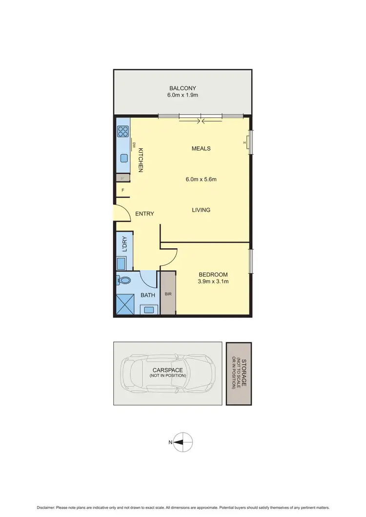 Floorplan of Homely apartment listing, 4/40 Ormond Boulevard, Bundoora VIC 3083