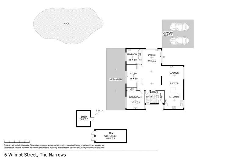 Floorplan of Homely house listing, 6 Wilmot Street, The Narrows NT 820