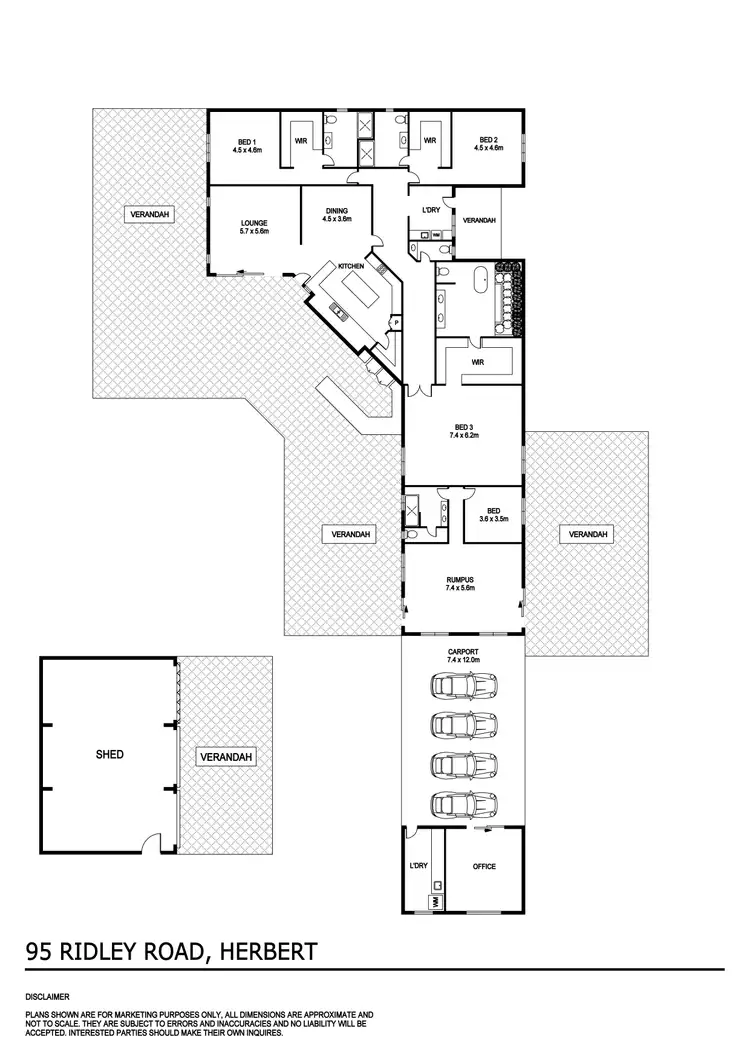 Floorplan of Homely house listing, 95 Ridley Road, Herbert NT 836