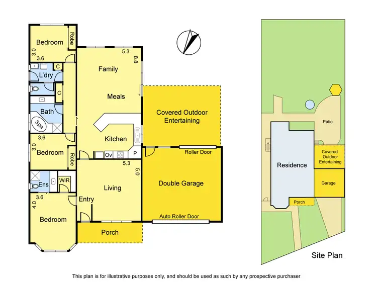 Floorplan of Homely house listing, 24 St Georges Court, Greensborough VIC 3088