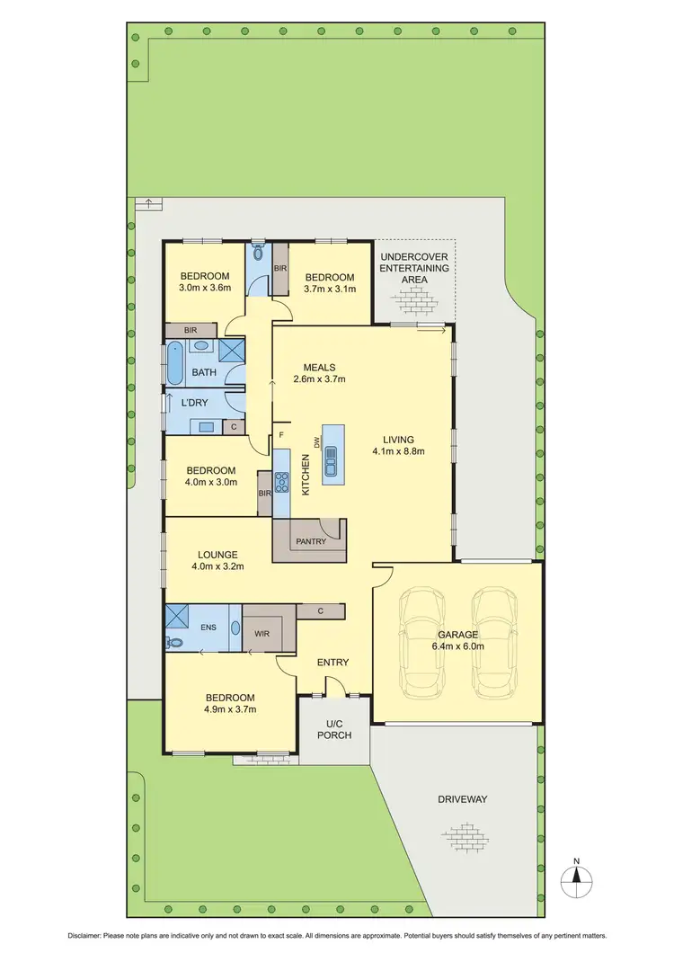 Floorplan of Homely house listing, 26 Bellbird Drive, Whittlesea VIC 3757