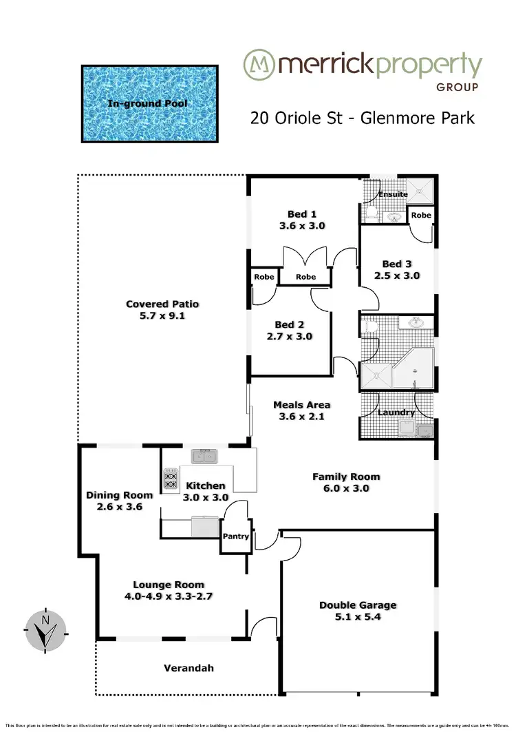 Floorplan of Homely house listing, 20 Oriole Street, Glenmore Park NSW 2745
