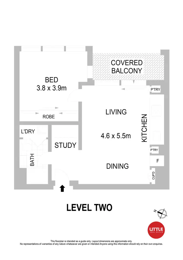 Floorplan of Homely apartment listing, 212/16-20 Smail Street, Ultimo NSW 2007