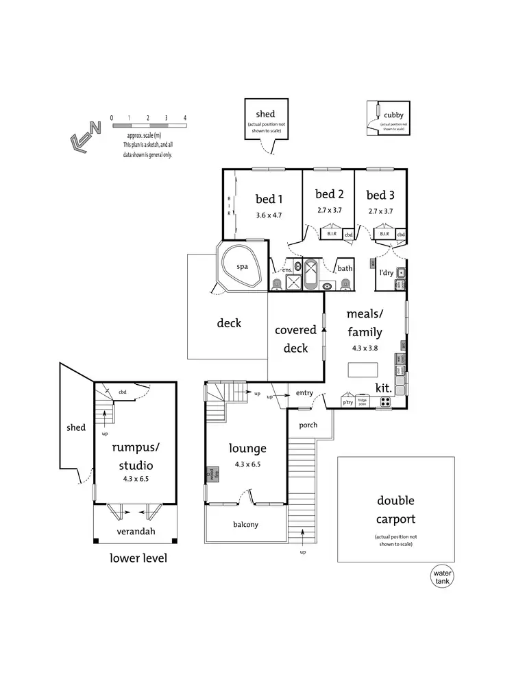 Floorplan of Homely house listing, 47 Harris Gully Road, Warrandyte VIC 3113