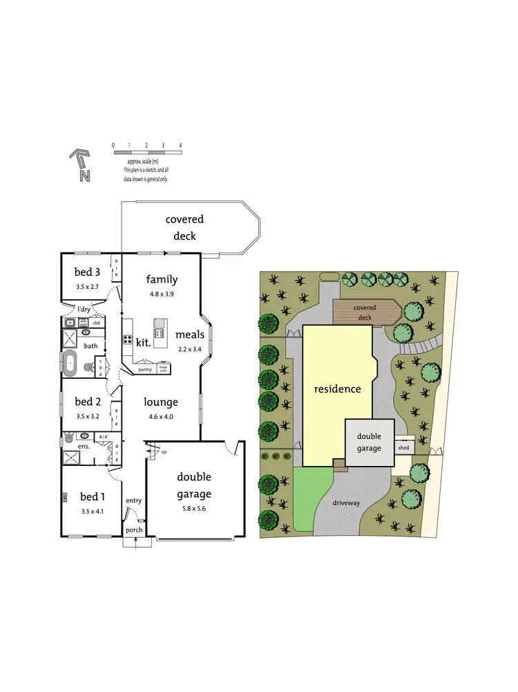 Floorplan of Homely house listing, 2 River Gum Drive, Croydon North VIC 3136